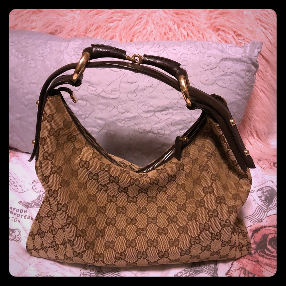 Gucci horsebit hobo